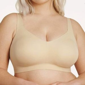 NWT Evelyn Bobbie The Beyond Bra Nude 3XL Sand